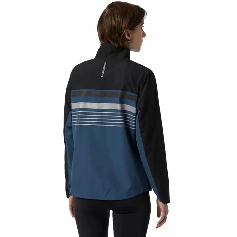 New Balance Women's Reflective Accelerate Protect Jacket Deep-4